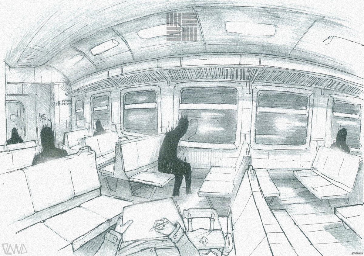 Раскраска поезд