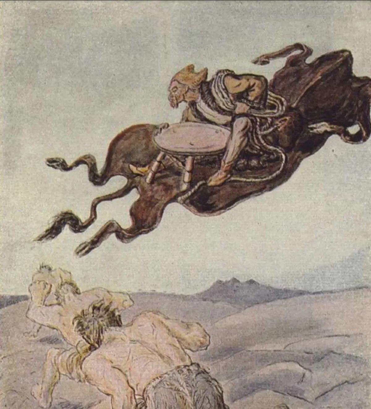 Нартский эпос Сырдон иллюстрации