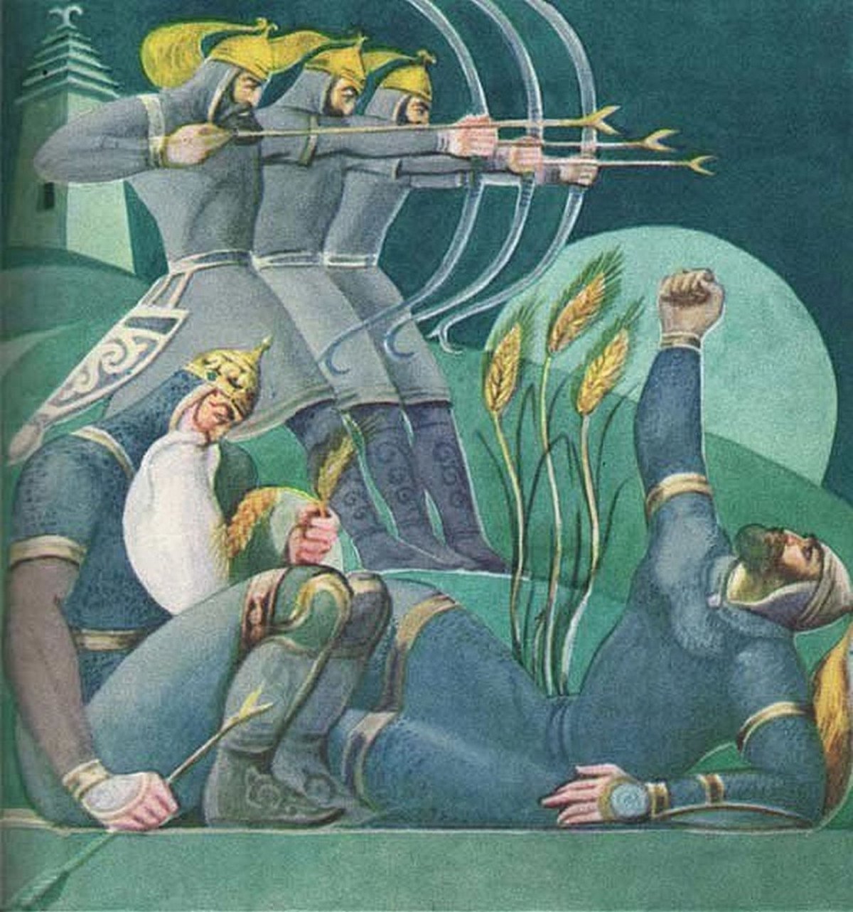 Нарты эпос иллюстрации