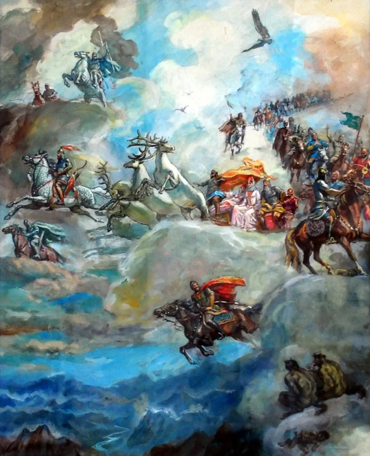 Азанбек Джанаев Нартский эпос