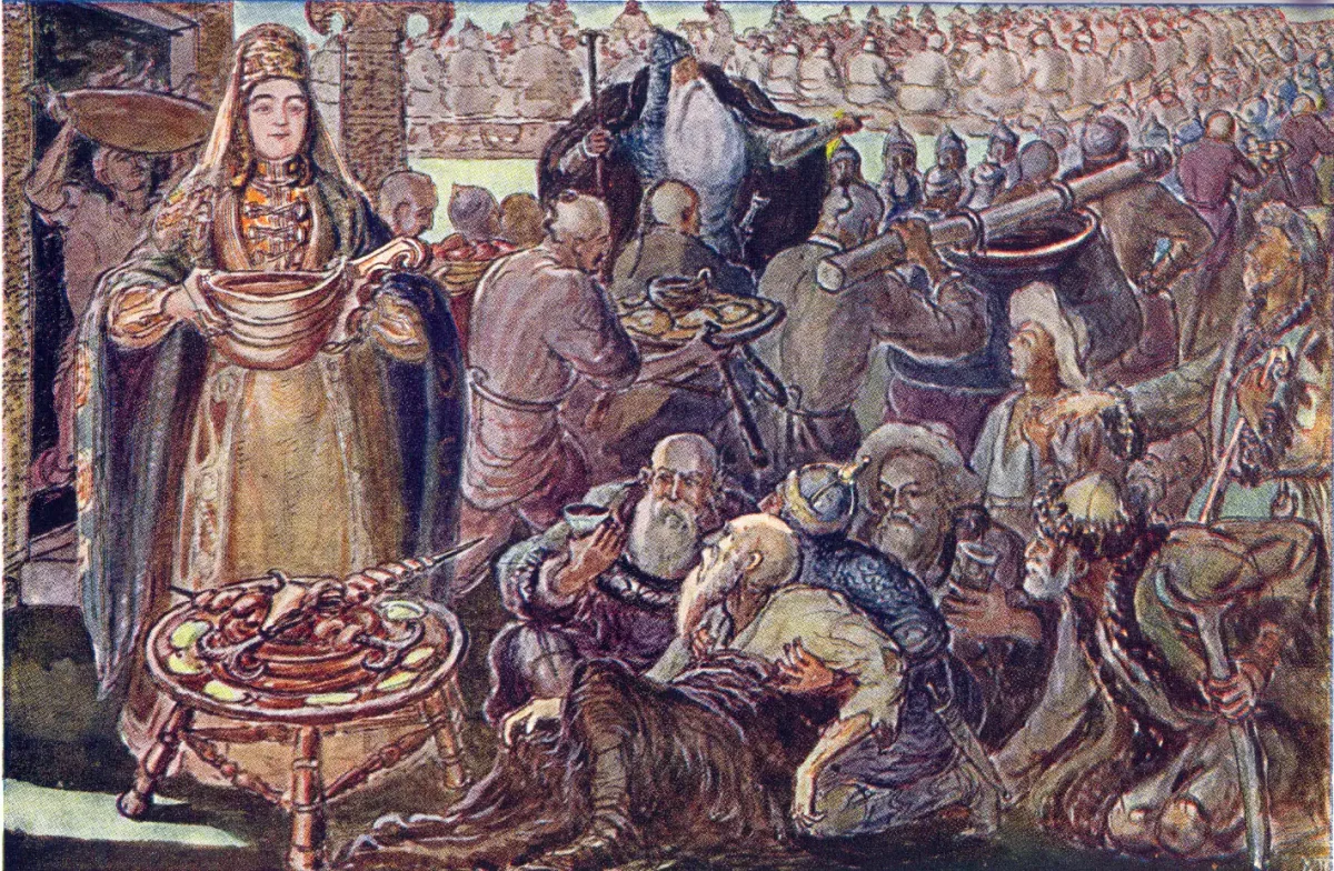 Махарбек Туганов пир Нартов