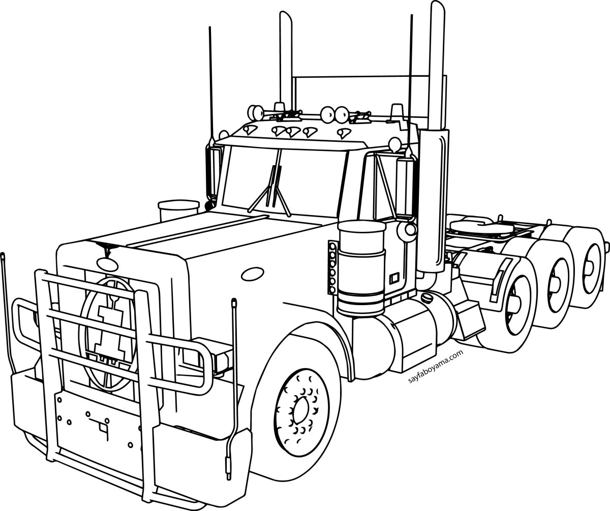 Kenworth k100 Blueprints