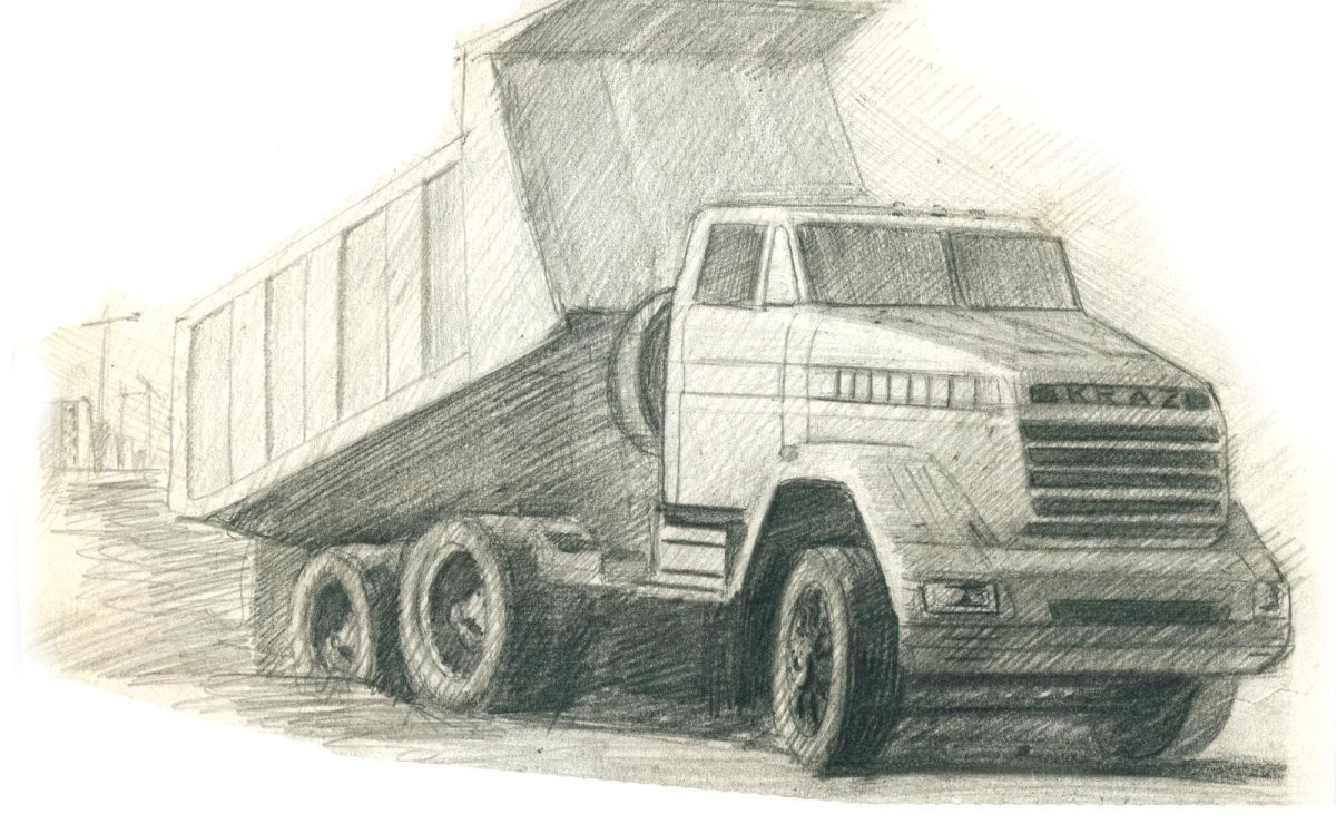 Набросок КРАЗ