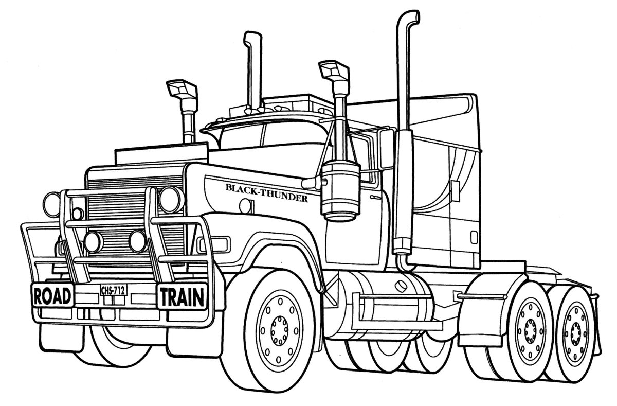 Раскраска машина Оптимуса Прайма