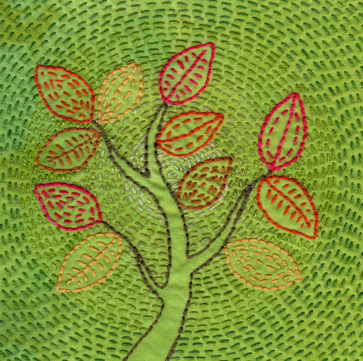 Японская вышивка Кантха