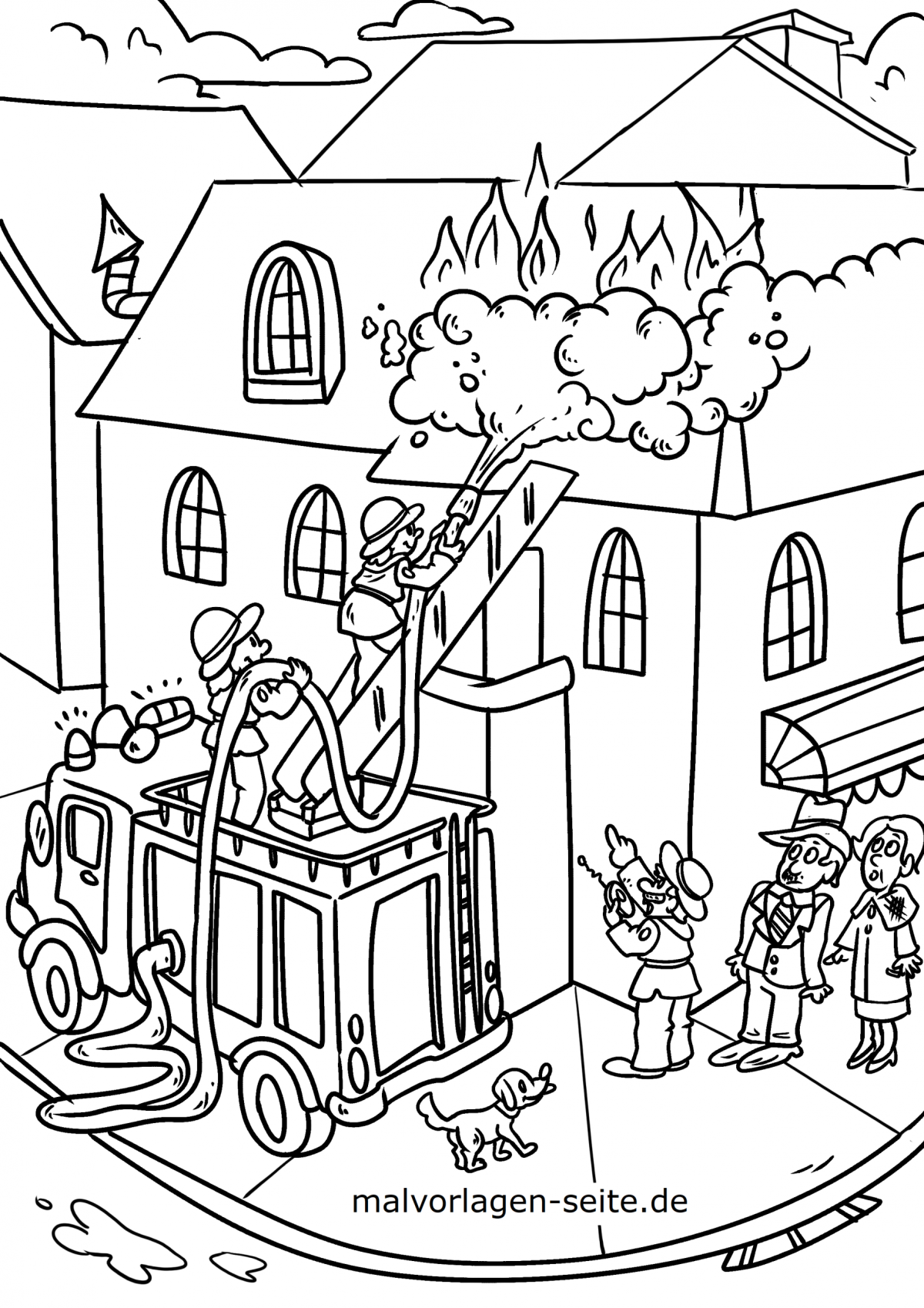 Домик гриб раскраска