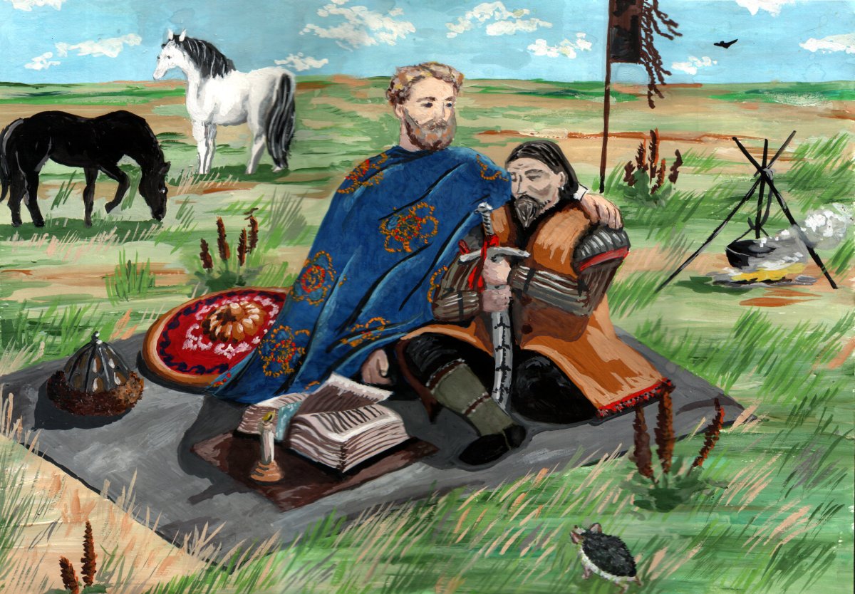 Александр Невский и Сартак