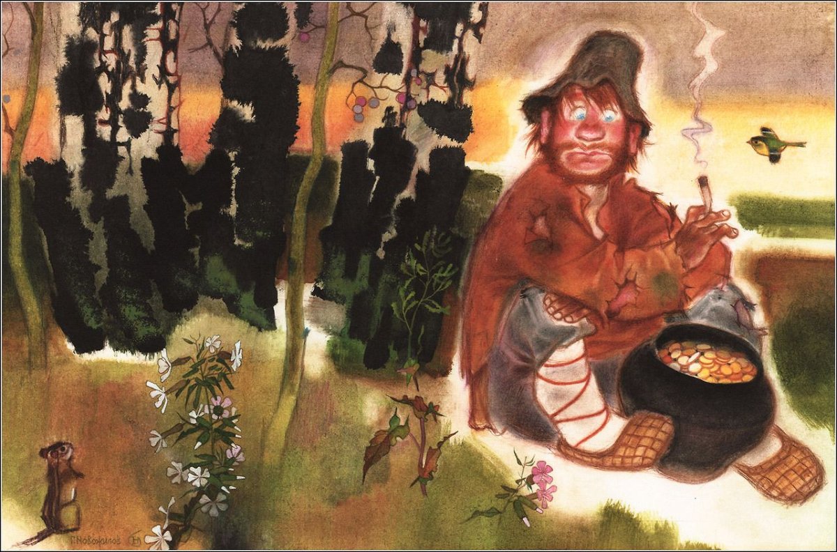 Художник Новожилов тёмные аллеи