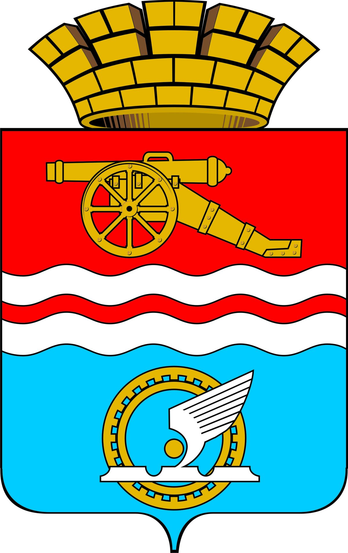 Герб Каменск Уральский Свердловской области и района