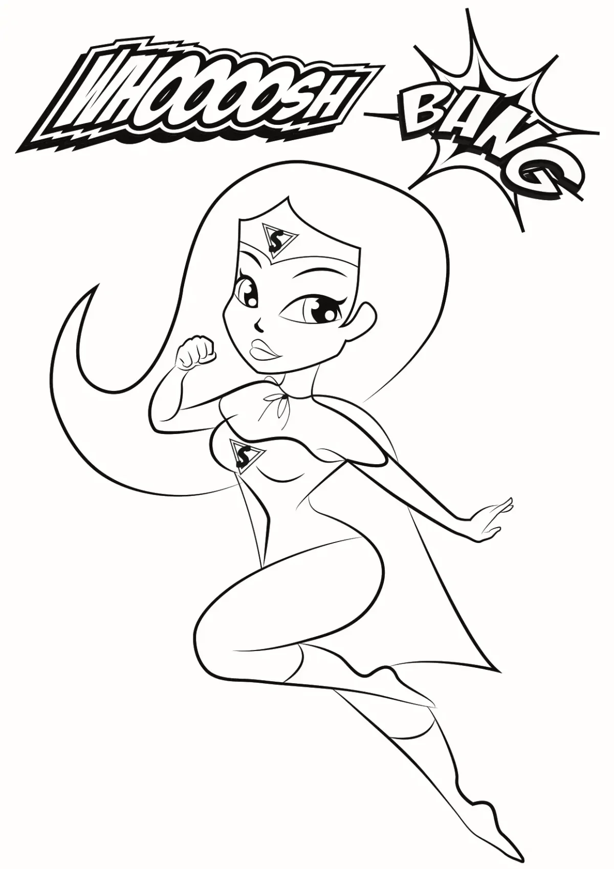 Раскраска Марина