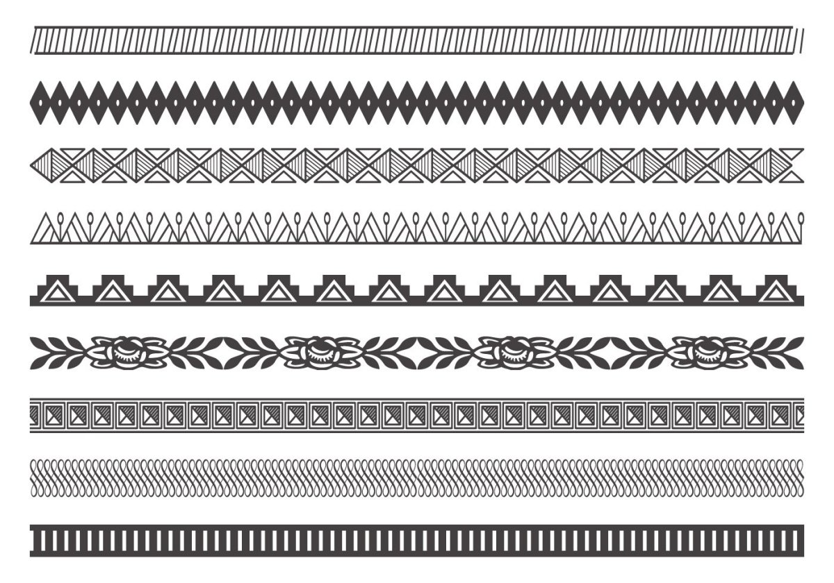 Орнамент в полосе