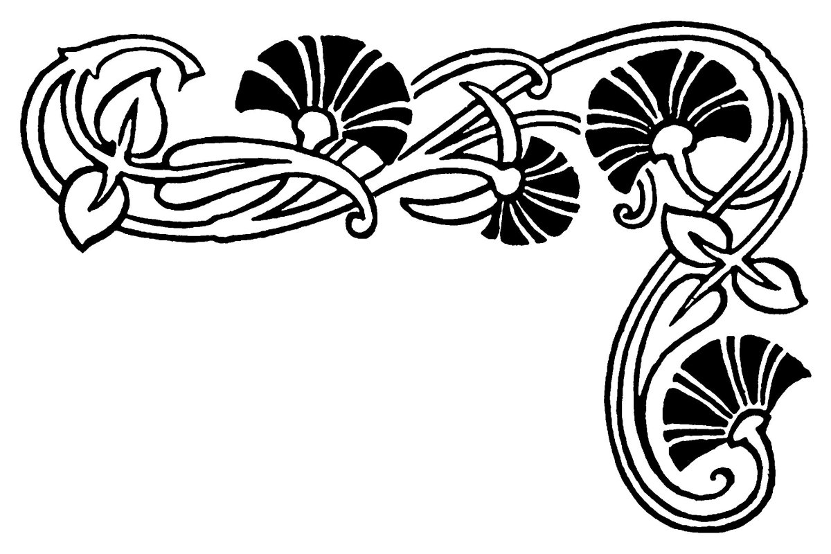 Угловой орнамент Модерн