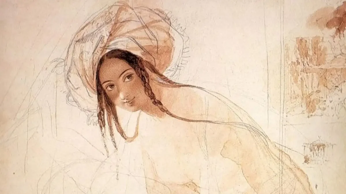 Карл Брюллов турчанка