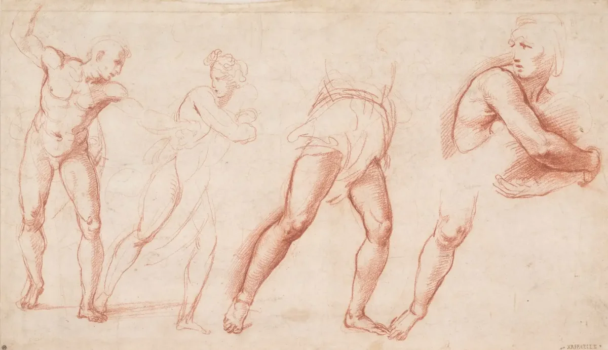 Наброски Рафаэля Санти