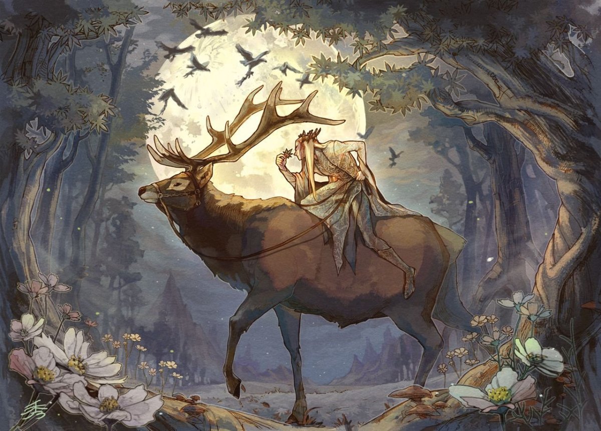 Трандуил и олень