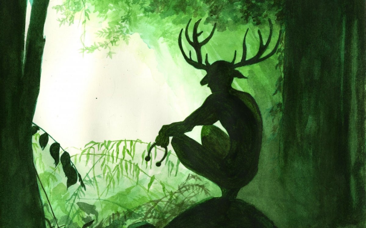 Цернуннос рогатый Бог