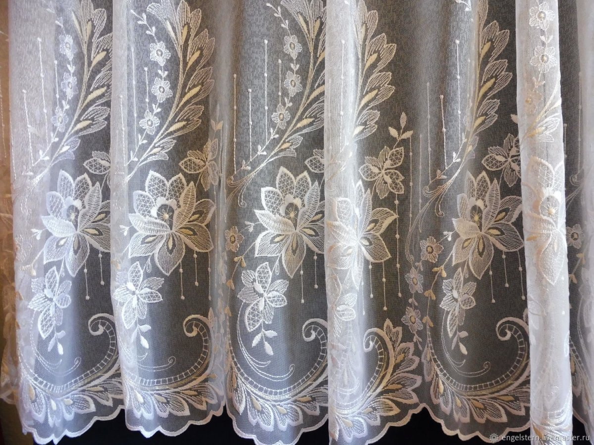 Тюль с гербом