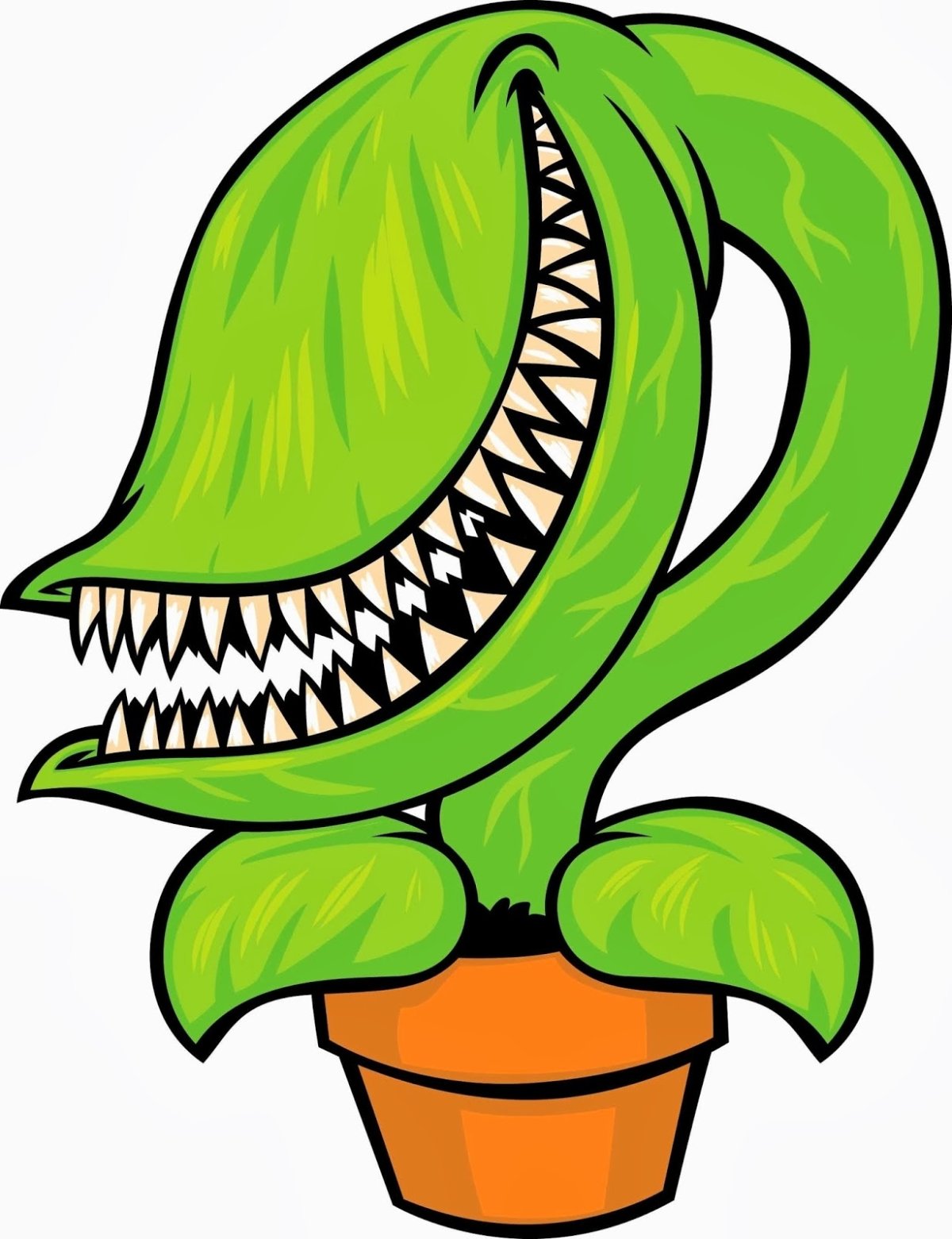 Венерина мухоловка (Dionaea) раскраска