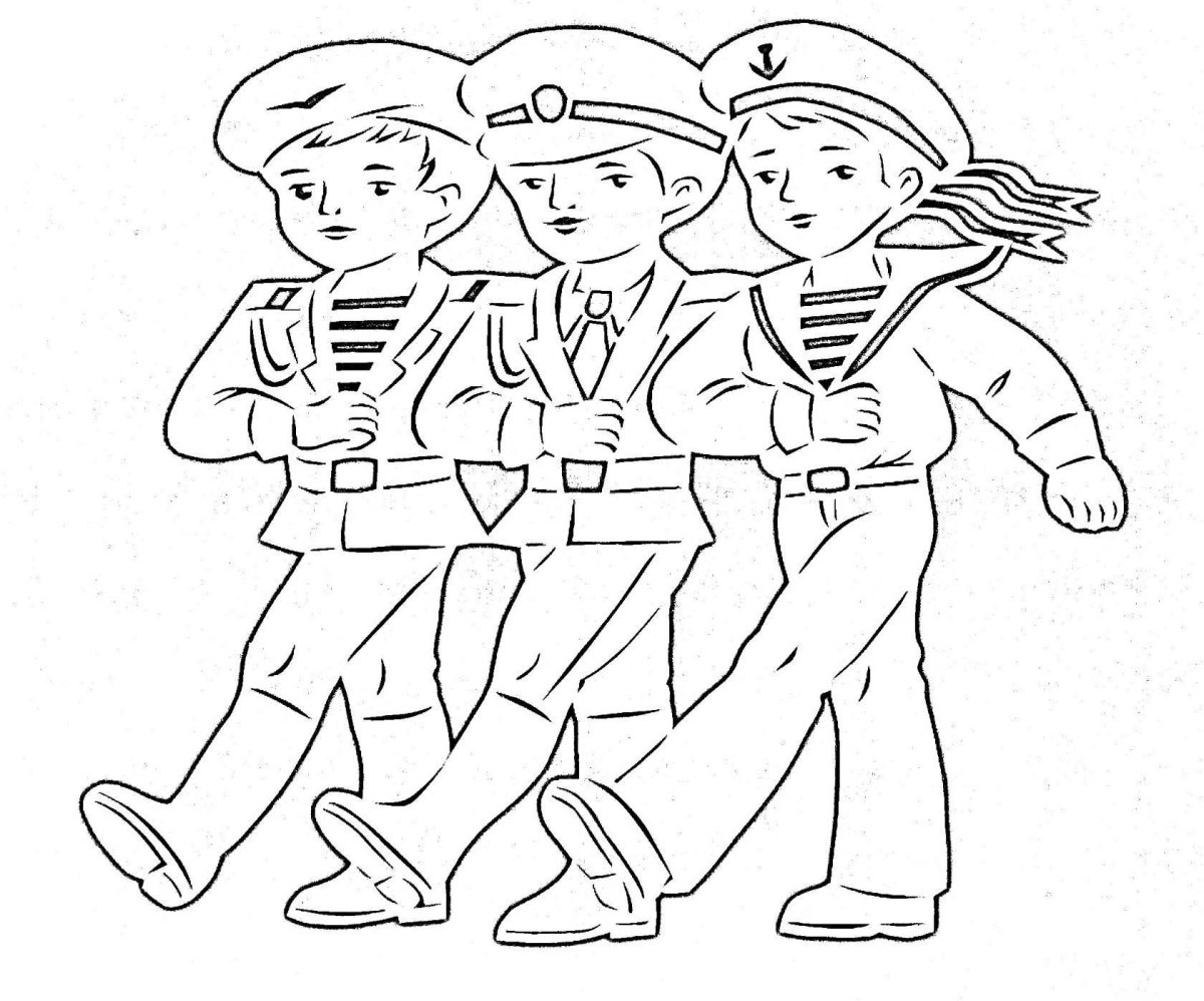 Матрос с сигнальными флажками