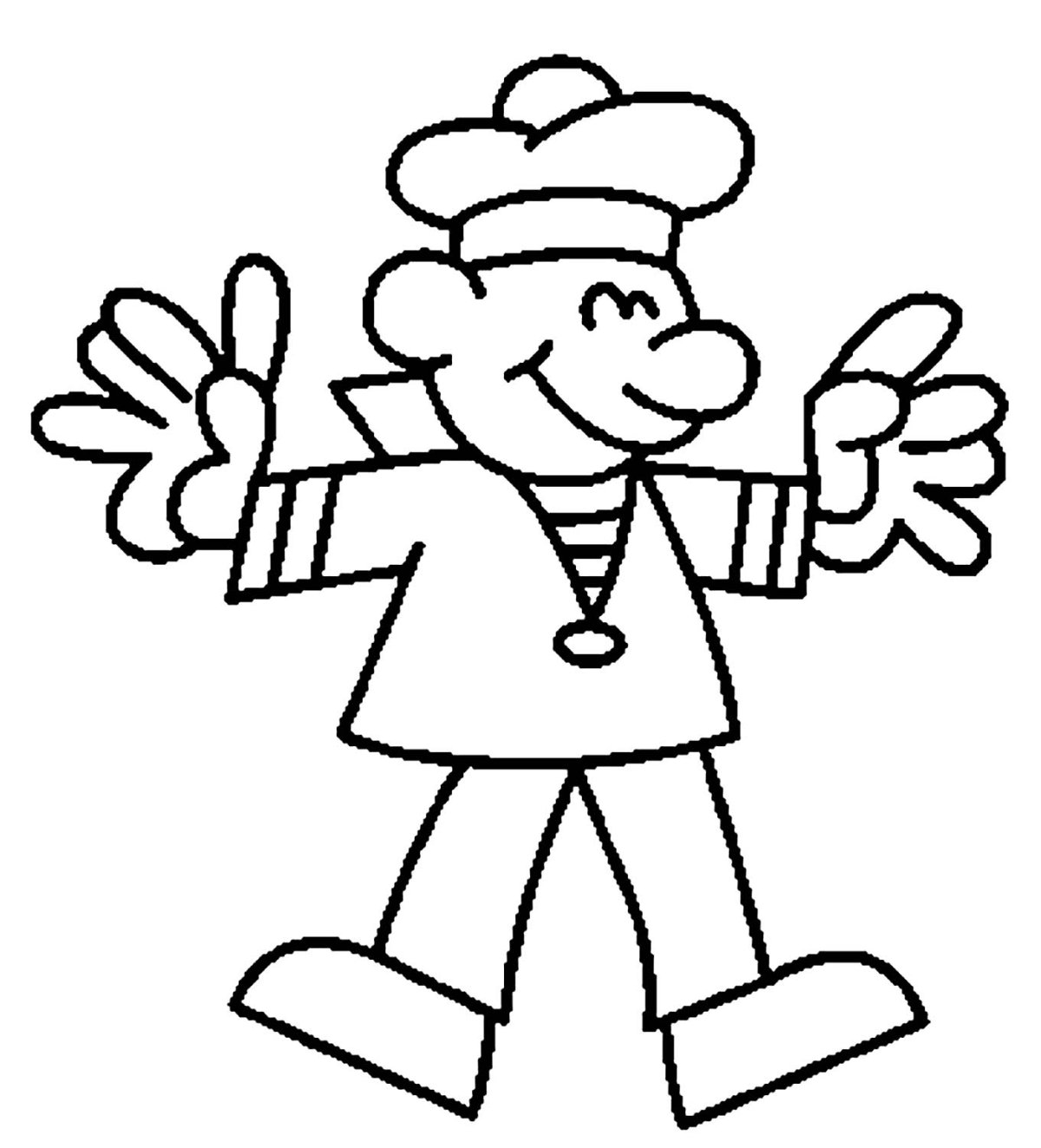 Солдат раскраска для детей