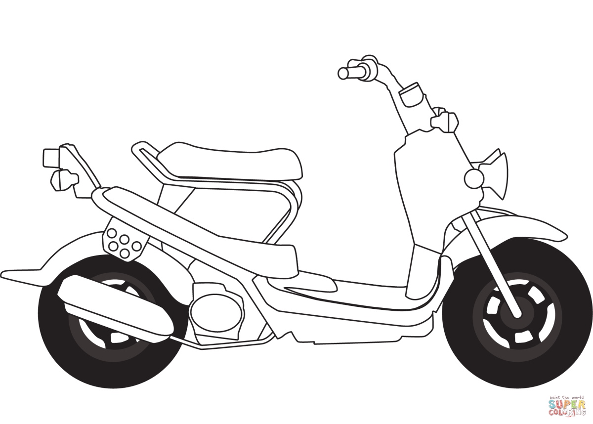 Раскраска для мальчиков Призрачный гонщик