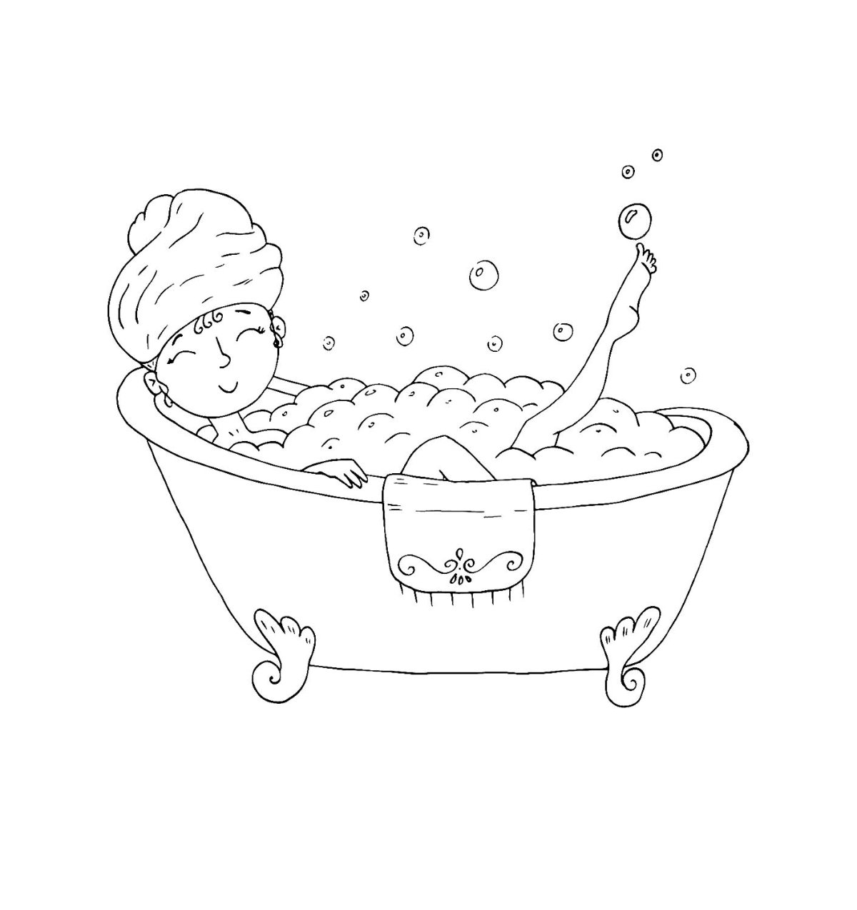 Раскраска вана