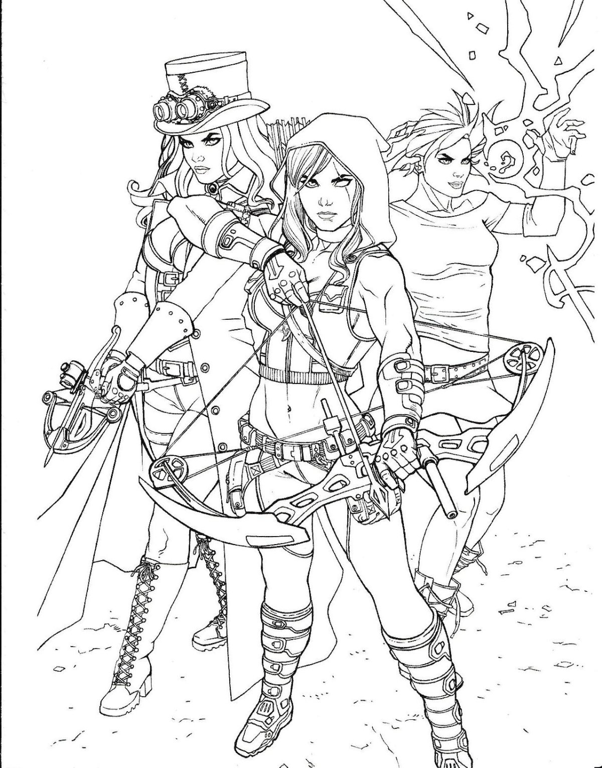 Grimm Fairy Tales раскраска