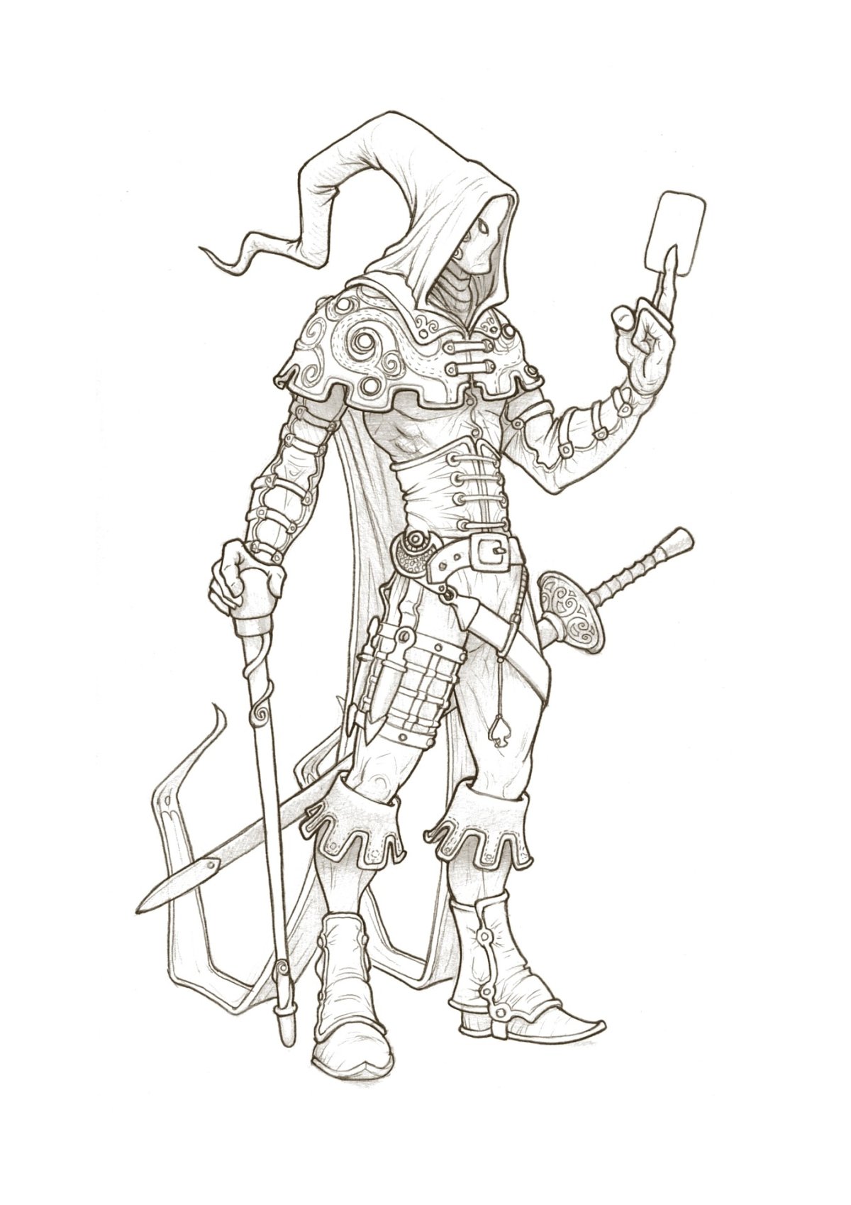 Рисунки РПГ персонажи