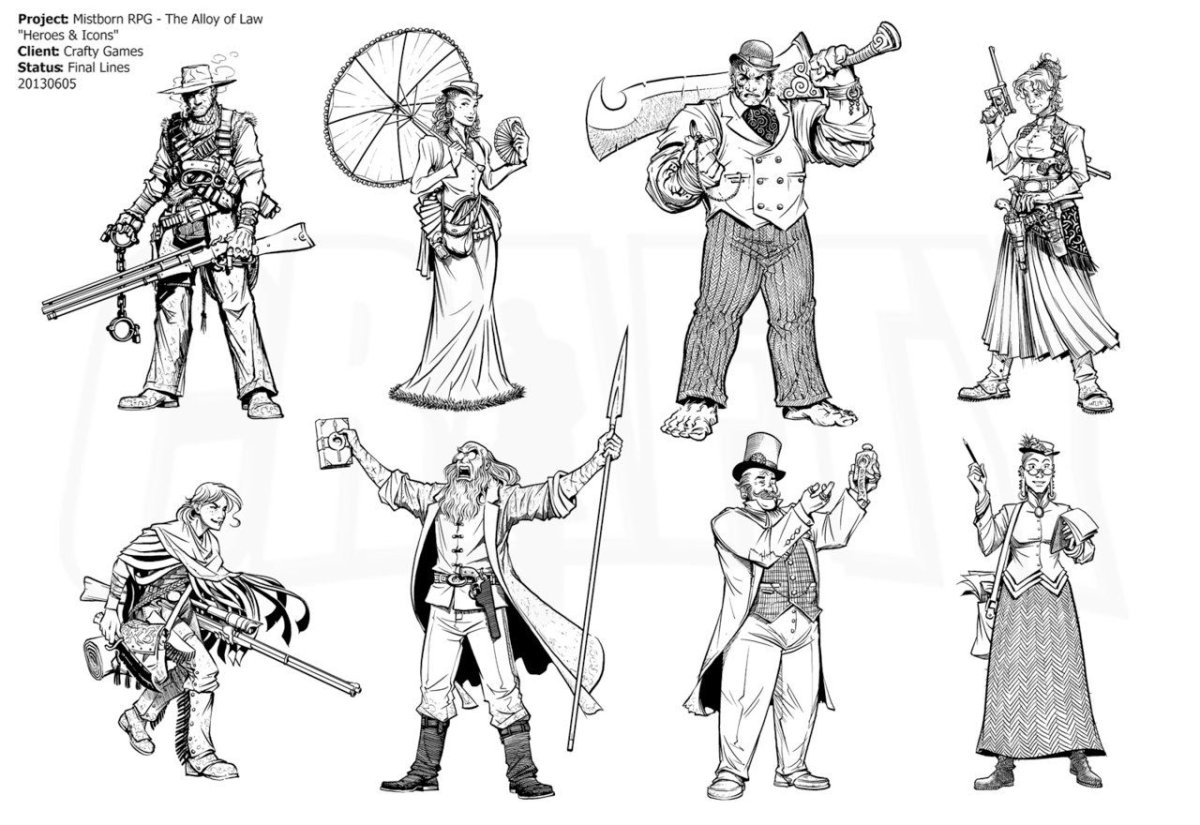 Mistborn Alloy of Law