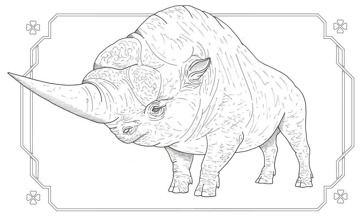 Нюхль раскраска