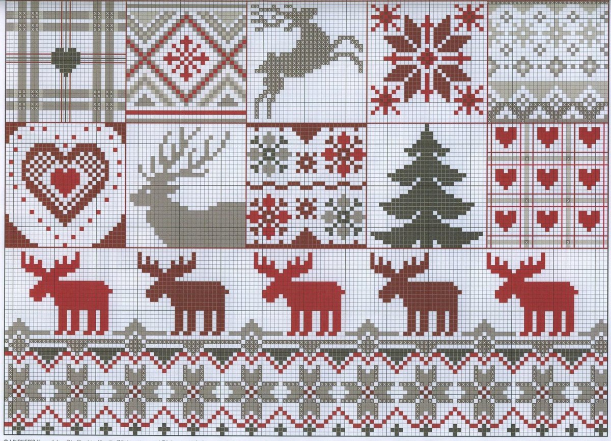 Скандинавская вышивка