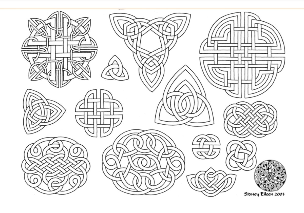 Кельтские орнаменты Ирландия