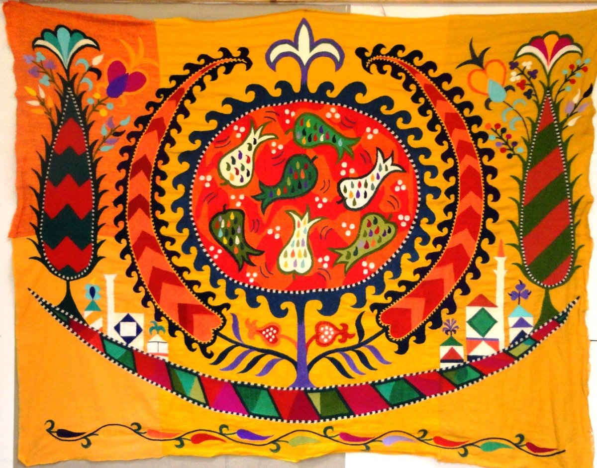 Национальный орнамент Азербайджана Бута