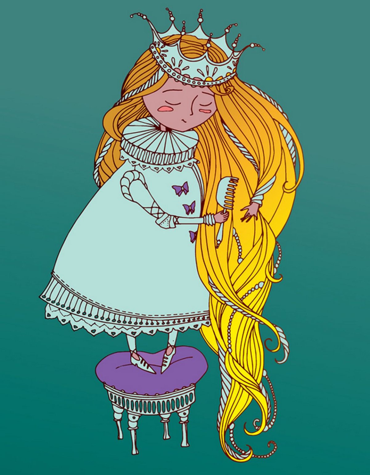 Златовласка персонаж