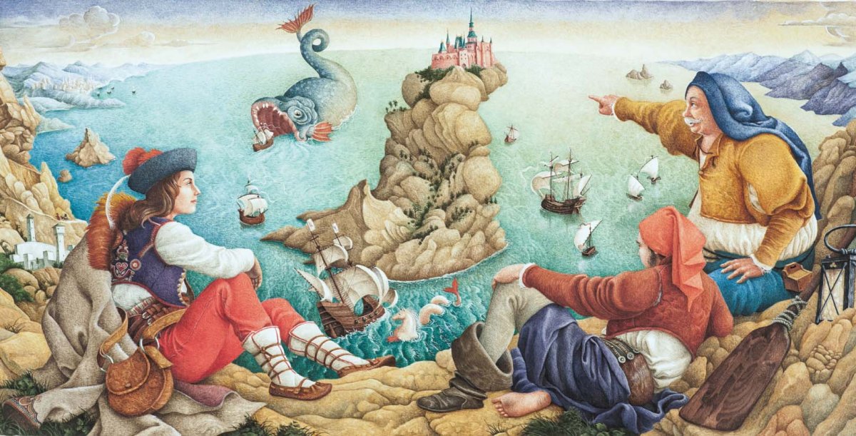 Чешская народная сказка Златовласка