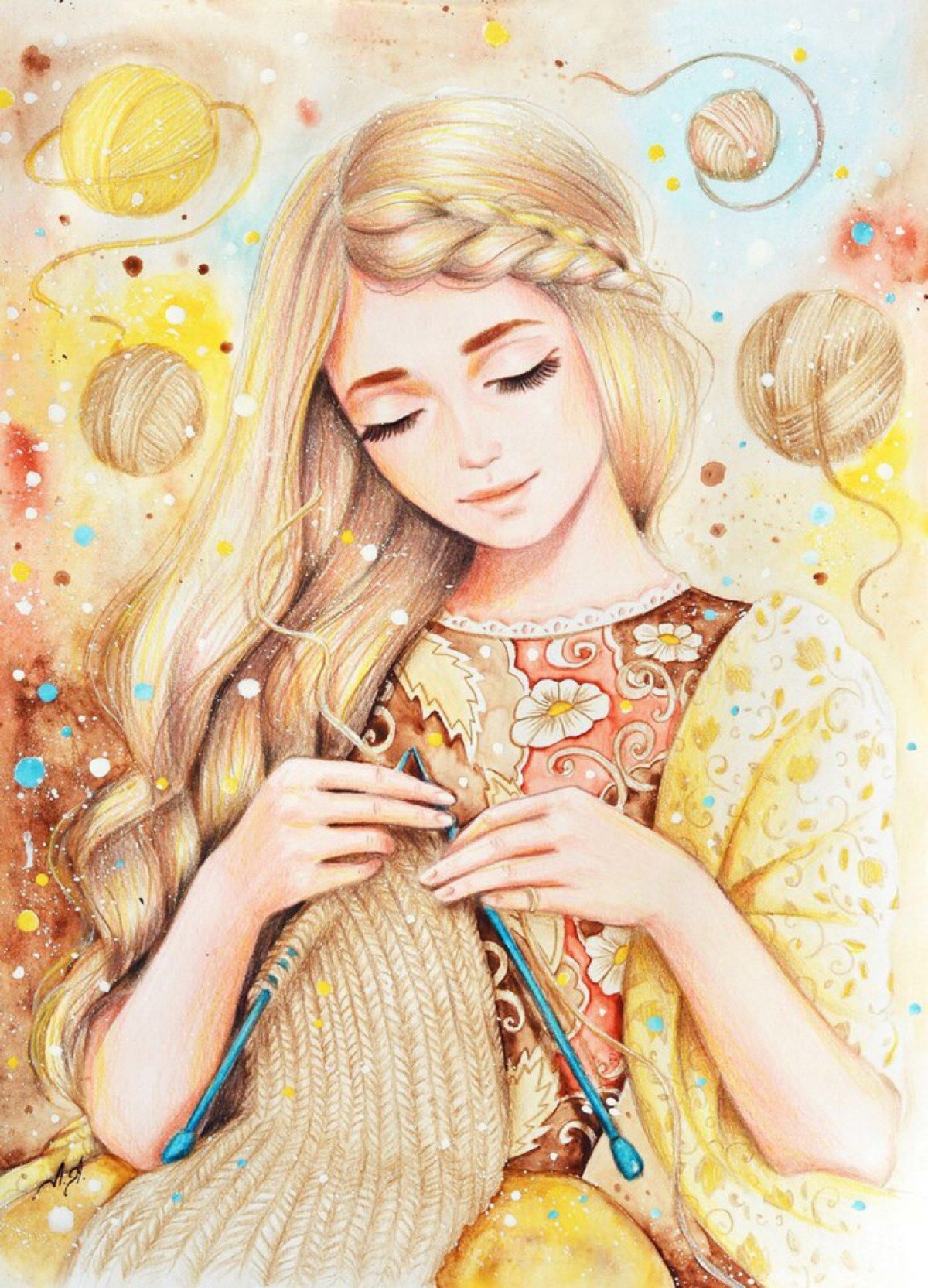 Александра Лиукконен иллюстрации