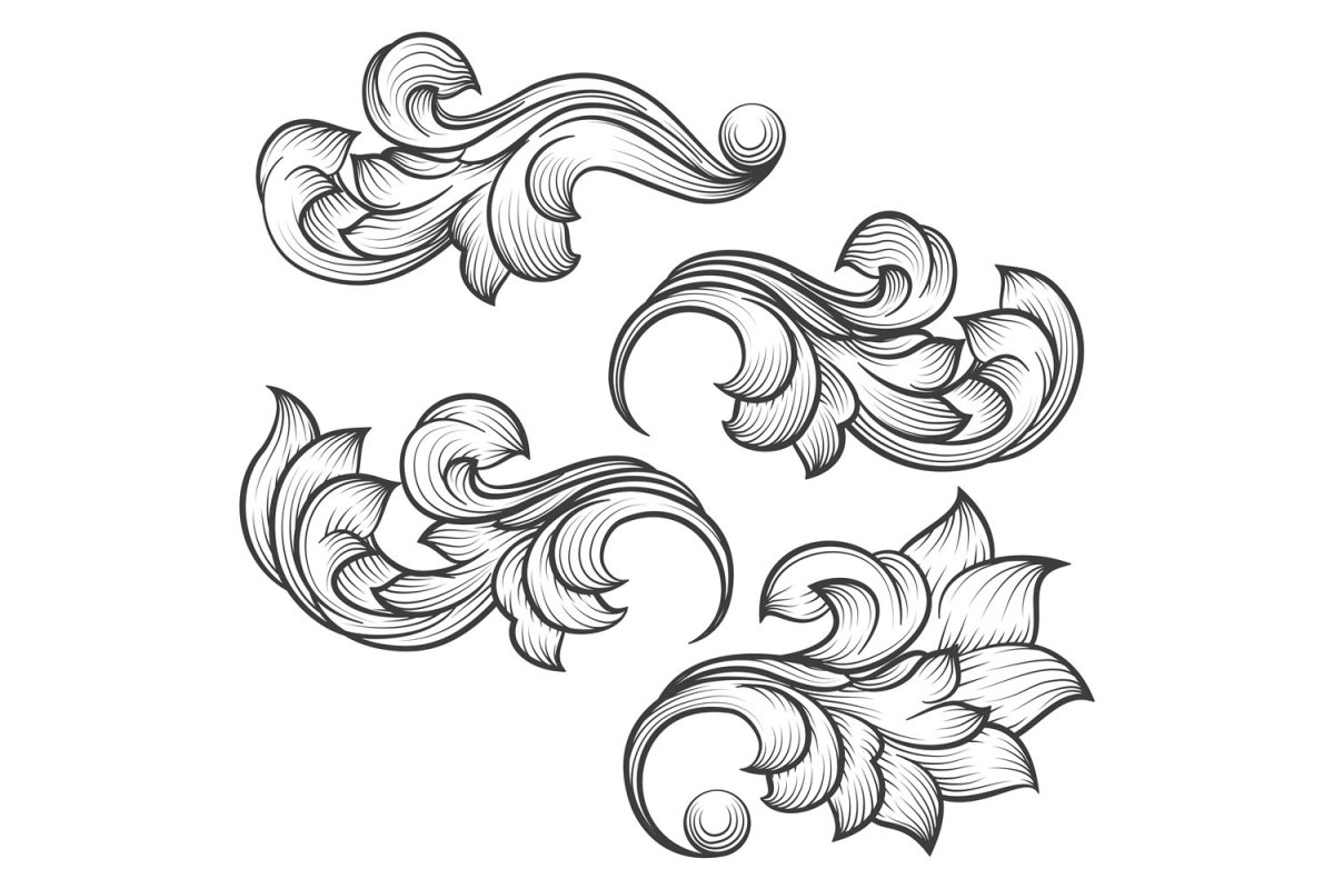 Готические узоры