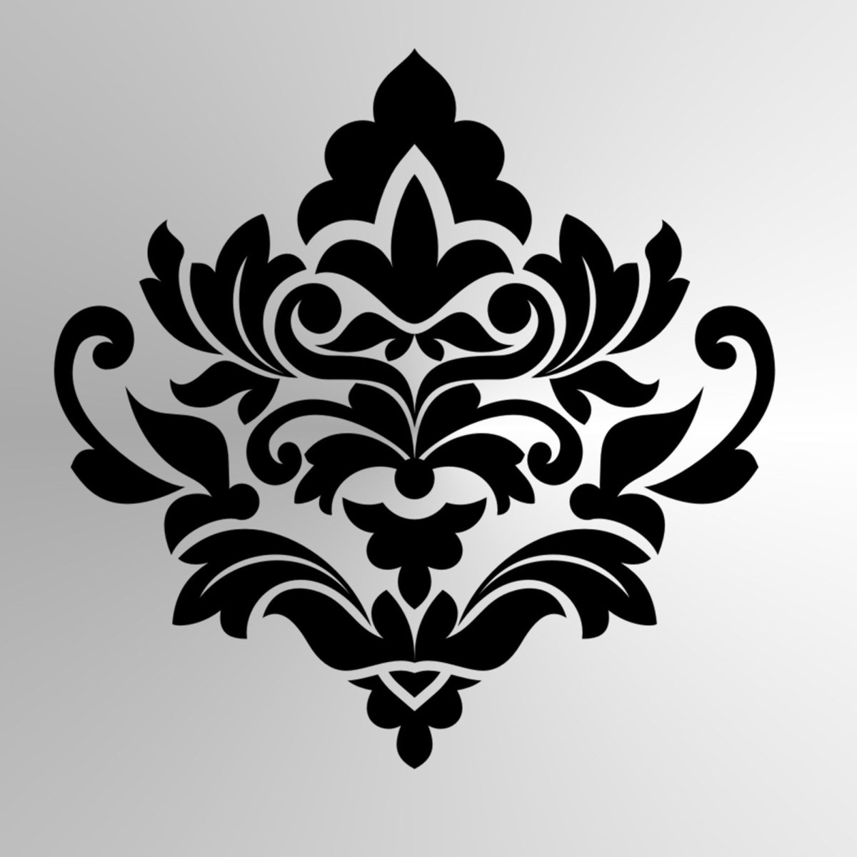 Орнаменты для резьбы Барокко вектор