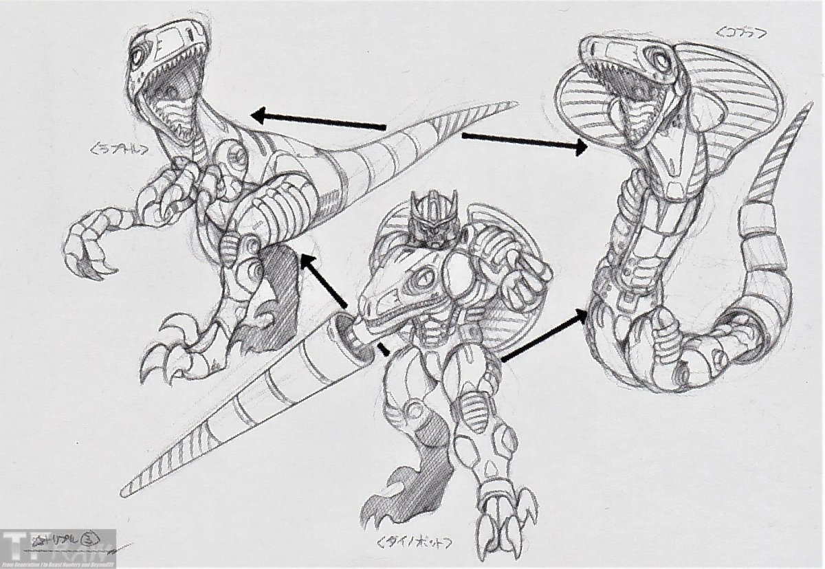 Динобот Бист ВАРС арт