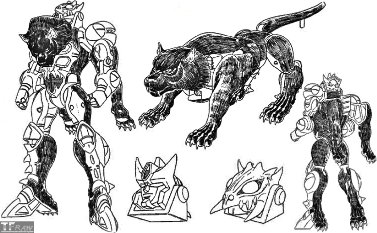Transformers Beast Wars концепт арт