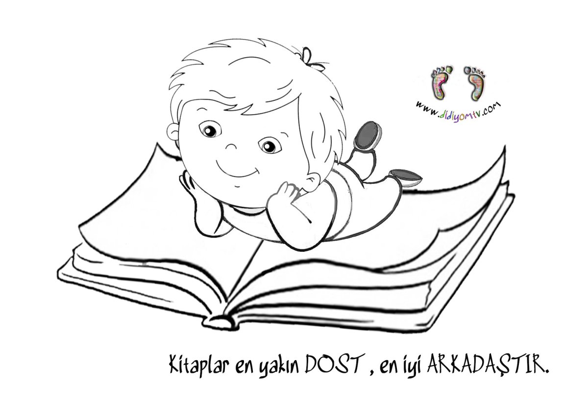 Словарик раскраска гусеница с книгой