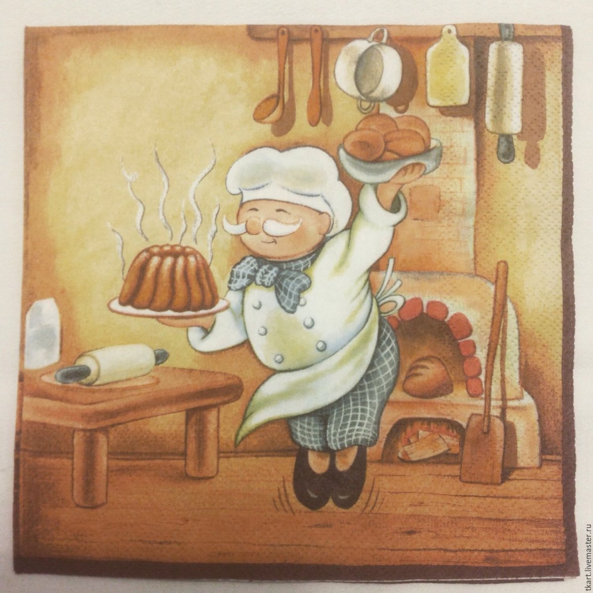 Повар ретро