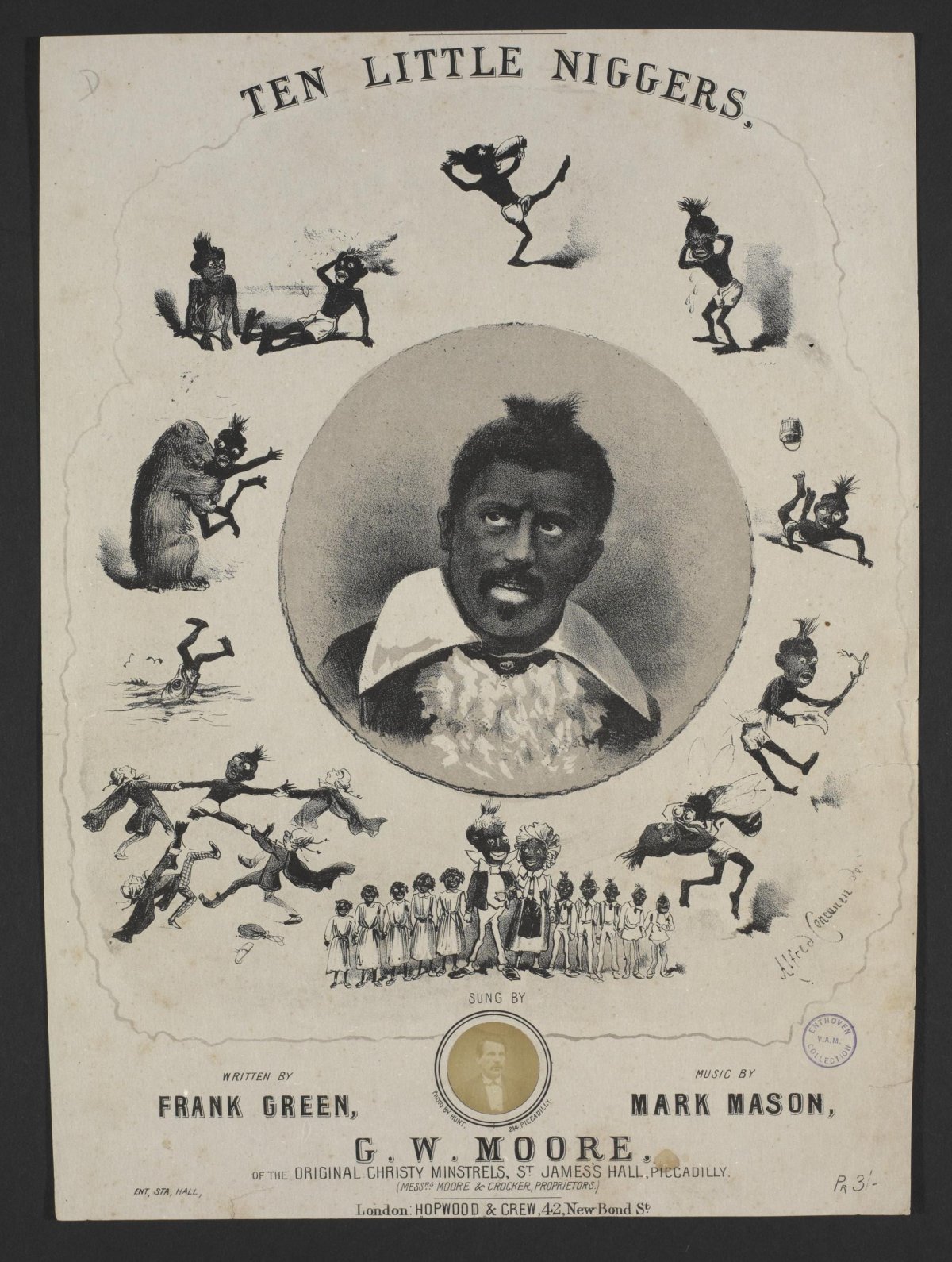 Десять негритят считалочка