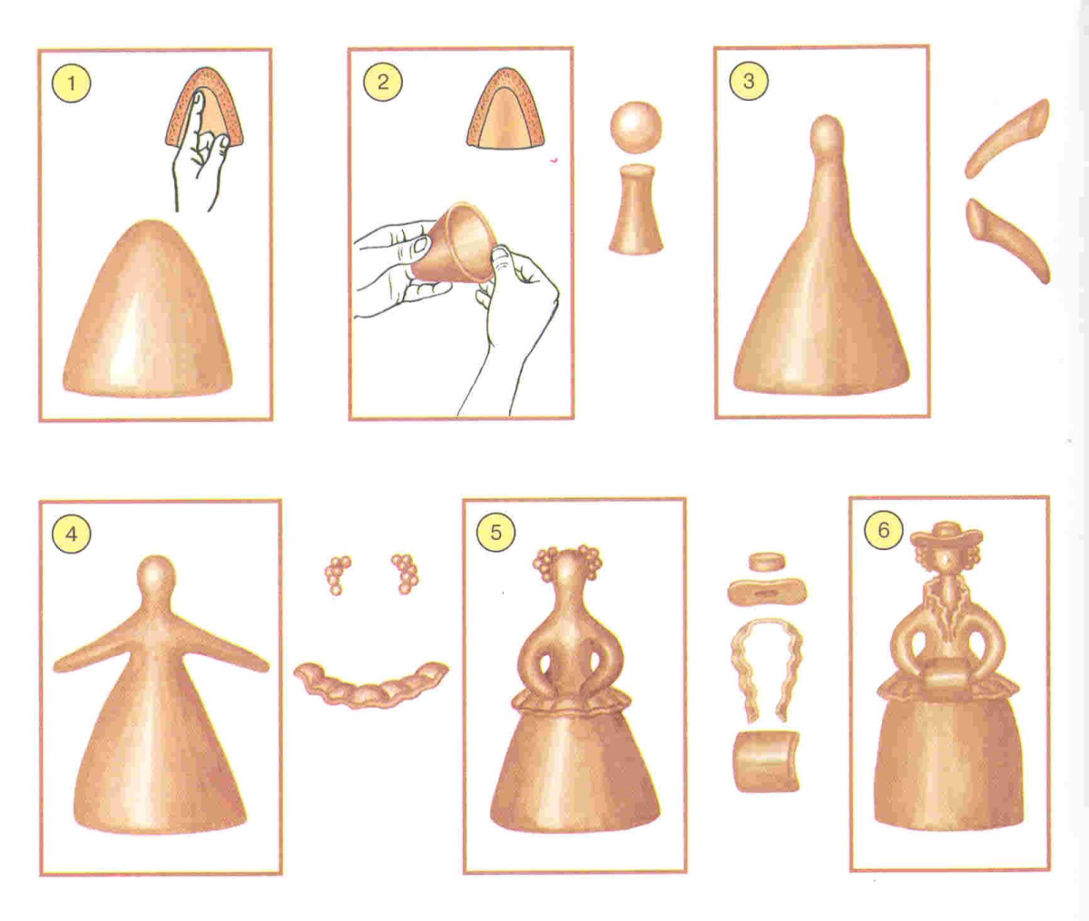 Раскраска Матрешка