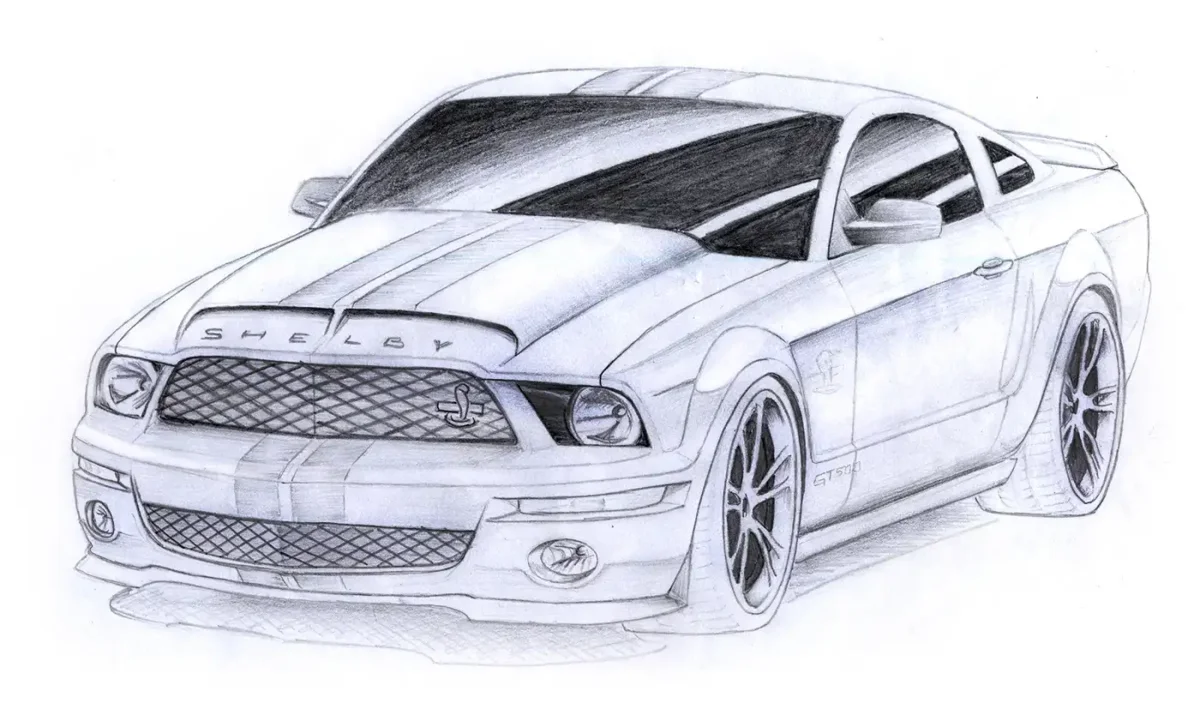 Автомобиль для выжигания