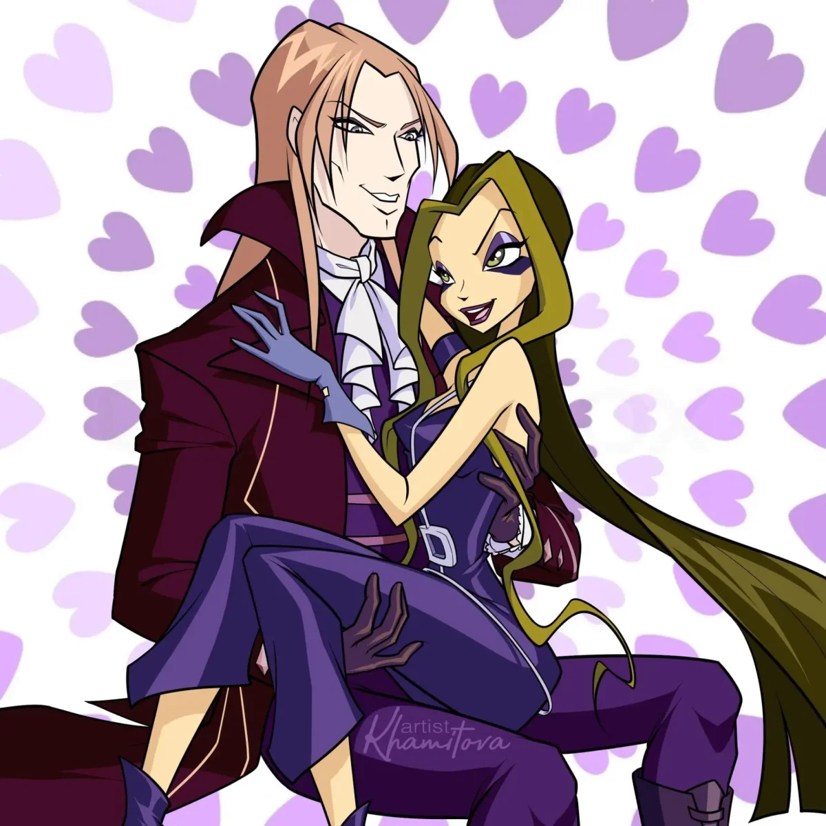 Винкс Блум и валтор любовь