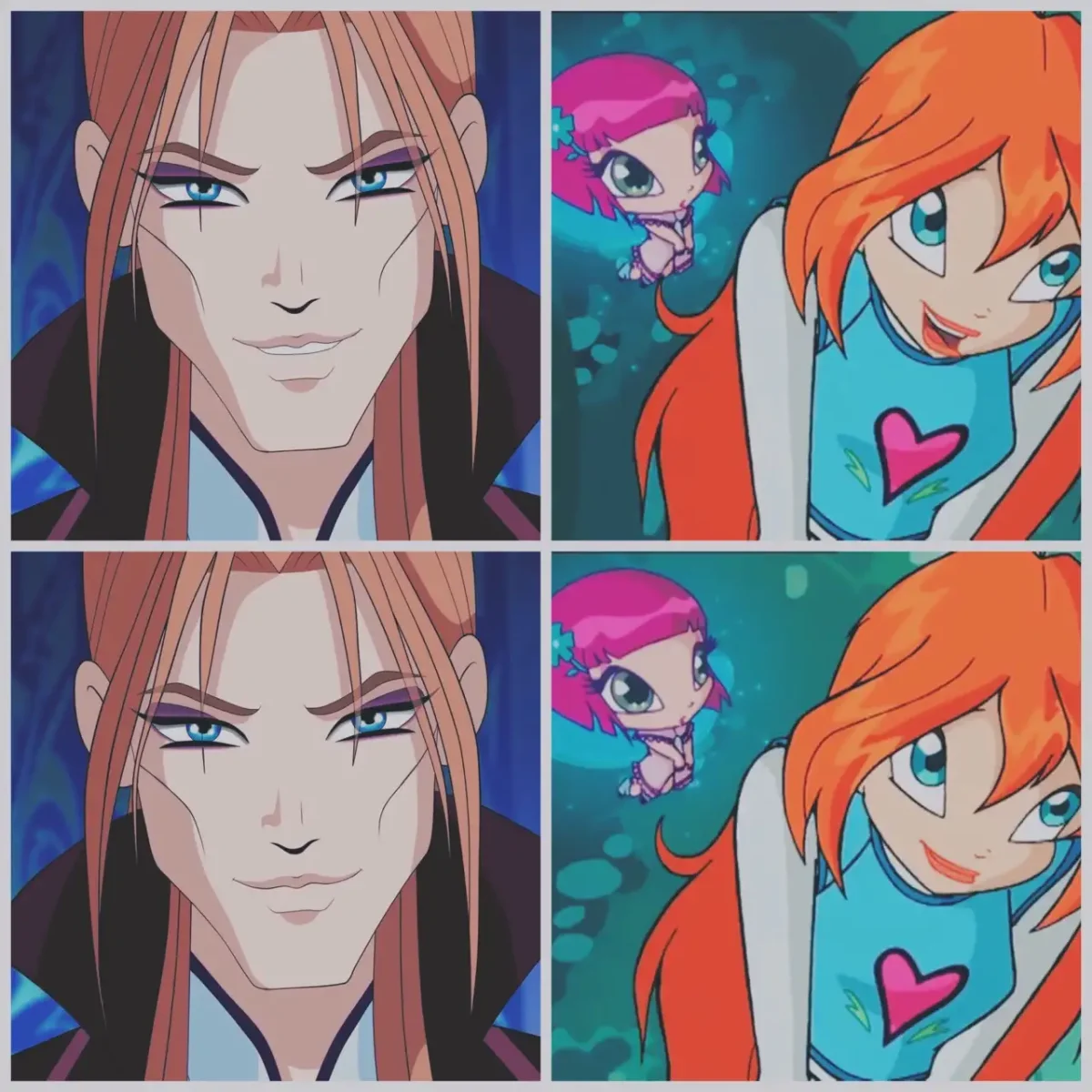 Раскраски Винкс рок звёзды Лейла