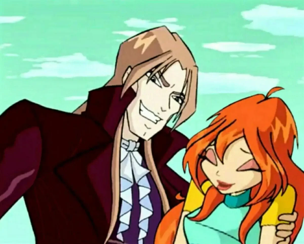 Раскраски Винкс Флора и гелия