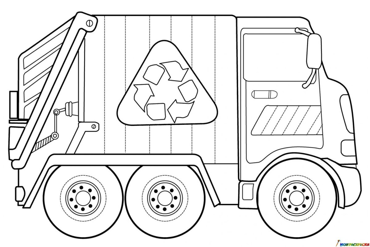 Раскраска машинки