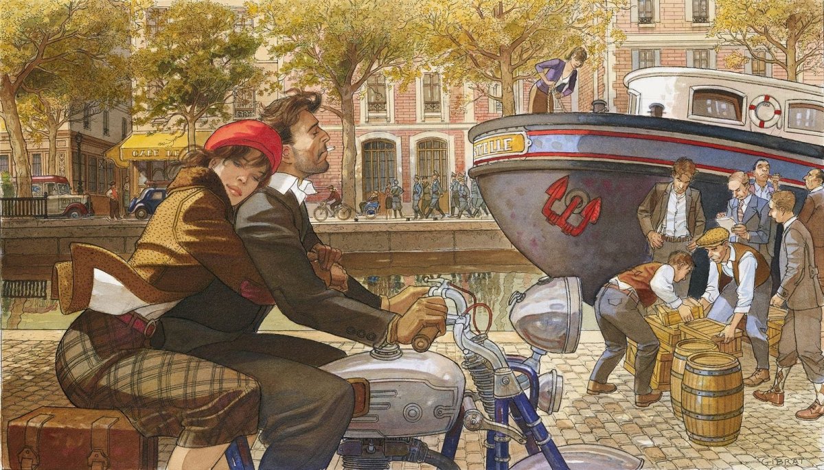 Художник - иллюстратор Jean-Pierre Gibrat